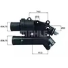 Image de MAHLE TH 46 83 Thermostat d'eau Température d'ouverture: 83°C, avec joint d'étanchéite, avec capteur