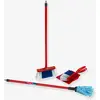 Image de Set de ménage avec balais frange 4 pcs multicolore