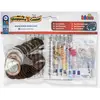 Image de sachet euros et billets factices multicolore