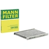 Image de MANN-FILTER CUK 2026 Filtre d'habitacle Filtre à charbon actif