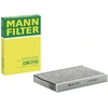 Image de MANN-FILTER CUK 2743 Filtre d'habitacle Filtre à charbon actif