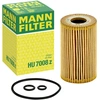 Image de MANN-FILTER HU 7008 z Filtre à huile Cartouche filtrante, avec joint d'étanchéite