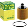 Image de MANN-FILTER HU 8006 z Filtre à huile Cartouche filtrante, avec joint d'étanchéite