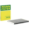 Image de MANN-FILTER CUK 1936 Filtre d'habitacle Filtre à charbon actif