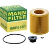Image de MANN-FILTER HU 816 z KIT Filtre à huile Cartouche filtrante, avec joint d'étanchéite
