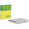 Image de MANN-FILTER CUK 25 007 Filtre d'habitacle Filtre à charbon actif