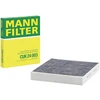 Image de MANN-FILTER CUK 24 003 Filtre d'habitacle Filtre à charbon actif