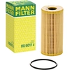 Image de MANN-FILTER HU 6011 z Filtre à huile Cartouche filtrante, avec joint d'étanchéite