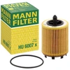 Image de MANN-FILTER HU 6007 x Filtre à huile avec joint d'étanchéite