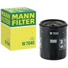 Image de MANN-FILTER W 7040 Filtre à huile Filtre vissé