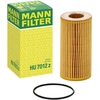 Image de MANN-FILTER HU 7012 z Filtre à huile Cartouche filtrante, avec joint d'étanchéite