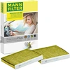 Image de MANN-FILTER FP 2533-2 Filtre d'habitacle FreciousPlus, Filtre à charbon actif
