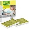 Image de MANN-FILTER FP 2722-2 Filtre d'habitacle FreciousPlus, Filtre à charbon actif