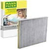 Image de MANN-FILTER FP 2882 Filtre d'habitacle FreciousPlus, Filtre à charbon actif