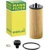 Image de MANN-FILTER HU 6015 z KIT Filtre à huile Cartouche filtrante, avec joint d'étanchéite