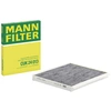 Image de MANN-FILTER CUK 24 013 Filtre d'habitacle Filtre à charbon actif