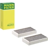 Image de MANN-FILTER CUK 23 015-2 Filtre d'habitacle Filtre à charbon actif