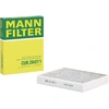 Image de MANN-FILTER CUK 2847/1 Filtre d'habitacle Filtre à charbon actif