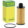 Image de MANN-FILTER HU 6026 z Filtre à huile Cartouche filtrante, avec joint d'étanchéite