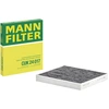 Image de MANN-FILTER CUK 24 017 Filtre d'habitacle Filtre à charbon actif