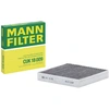 Image de MANN-FILTER CUK 18 009 Filtre d'habitacle Filtre à charbon actif
