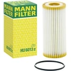 Image de MANN-FILTER HU 6013 z Filtre à huile Cartouche filtrante, avec joint d'étanchéite