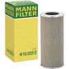 Image de MANN-FILTER H 15 222/2 Filtre à huile Cartouche filtrante