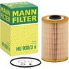 Image de MANN-FILTER HU 930/3 x Filtre à huile Cartouche filtrante, avec joint d'étanchéite