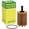 Image de MANN-FILTER HU 719/7 x Filtre à huile Cartouche filtrante, avec joint d'étanchéite