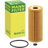 Image de MANN-FILTER HU 615/3 x Filtre à huile Cartouche filtrante, avec joint d'étanchéite