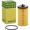 Image de MANN-FILTER HU 612/2 x Filtre à huile Cartouche filtrante, avec joint d'étanchéite