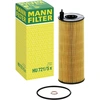 Image de MANN-FILTER HU 721/5 x Filtre à huile Cartouche filtrante, avec joint d'étanchéite