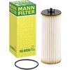 Image de MANN-FILTER HU 6008/1 z Filtre à huile Cartouche filtrante, avec joint d'étanchéite