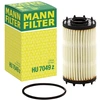 Image de MANN-FILTER HU 7049 z Filtre à huile Cartouche filtrante, avec joint d'étanchéite