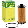 Image de MANN-FILTER HU 7051 z Filtre à huile Cartouche filtrante, avec joint d'étanchéite