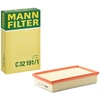 Image de MANN-FILTER C 32 191/1 Filtre à air Cartouche filtrante, pour conditions d'usage poussiérieux
