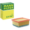 Image de MANN-FILTER C 21 116/1 Filtre à air Cartouche filtrante, avec préfiltre