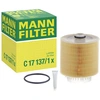 Image de MANN-FILTER C 17 137/1 x Filtre à air Cartouche filtrante, avec joint d'étanchéite