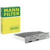 Image de MANN-FILTER CUK 2939/1 Filtre d'habitacle Filtre à charbon actif