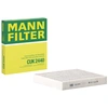 Image de MANN-FILTER CUK 2440 Filtre d'habitacle Filtre à charbon actif