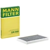 Image de MANN-FILTER CUK 3569 Filtre d'habitacle Filtre à charbon actif