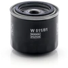 Image de MANN-FILTER W 811/81 Filtre à huile Filtre vissé, avec un clapet de non retour