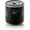 Image de MANN-FILTER W 714/2 Filtre à huile Filtre vissé, avec deux clapets de non retour