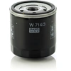 Image de MANN-FILTER W 714/3 Filtre à huile Filtre vissé, avec un clapet de non retour