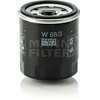 Image de MANN-FILTER W 68/3 Filtre à huile Filtre vissé, avec un clapet de non retour