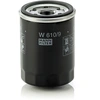 Image de MANN-FILTER W 610/9 Filtre à huile Filtre vissé, avec un clapet de non retour