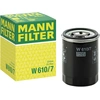 Image de MANN-FILTER W 610/7 Filtre à huile Filtre vissé, avec un clapet de non retour
