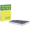 Image de MANN-FILTER CUK 33 007 Filtre d'habitacle Filtre à charbon actif
