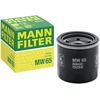 Image de MANN-FILTER MW 65 Filtre à huile Filtre vissé, avec un clapet de non retour