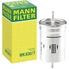 Image de MANN-FILTER WK 830/7 Filtre à Carburant Filtre de conduite